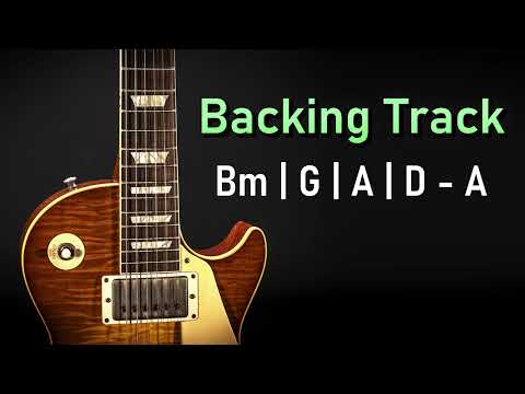 Rock Pop Backing Track B Minor | 110 BPM | Guitar Backing Track