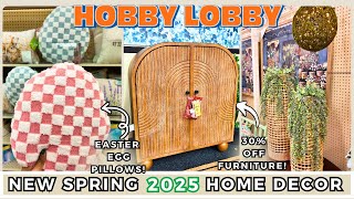 🌸 NEW HOBBY LOBBY 🌸 SPRING 2025 SHOP WITH ME | HOME DECOR MUST HAVES | SHOPPING VLOG