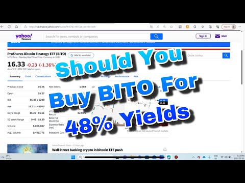 HOW (BITO) ProShares Bitcoin Strategy ETF Pays a 50% Monthly Dividend Yield