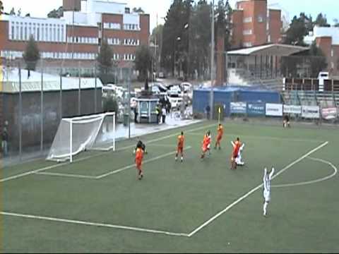 Eusebio's great goal in AC Kajaani 2011