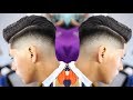 BARBER TUTORIAL: COMBOVER | HARD PART | BLOWDRY AND STYLE