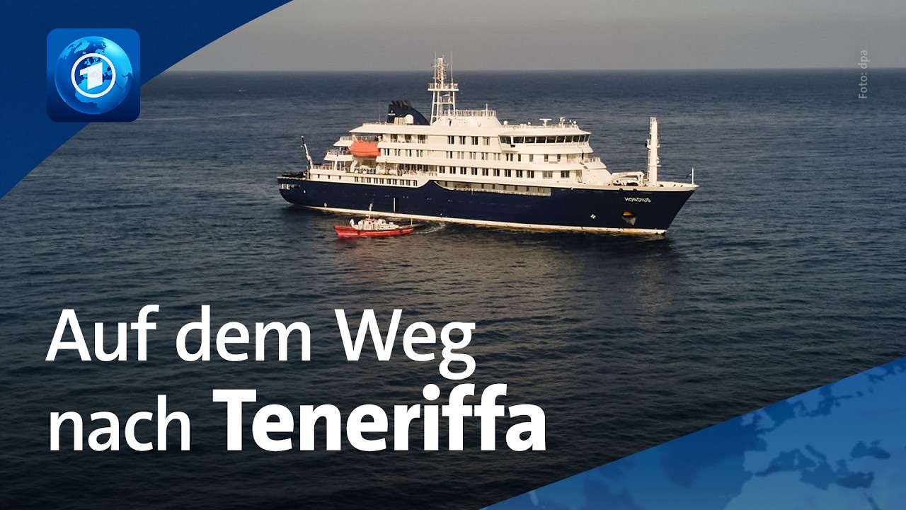Hantavirus-Aubruch: Kreuzfahrtschiff auf dem Weg nach Teneriffa
