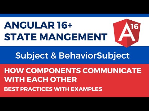 Angular 16 Subject vs Behavior Subject - State Management