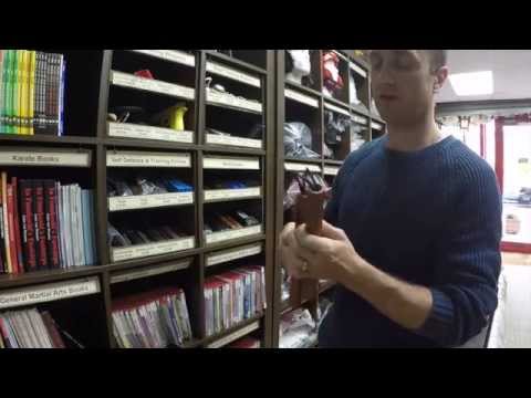 Octagonal Wooden Nunchaku with cord for sale