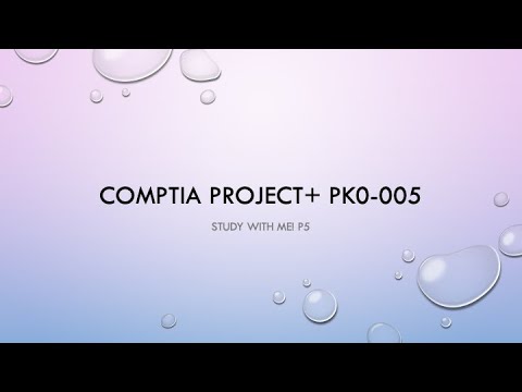 CompTIA Project+ PK0-005 Study Questions