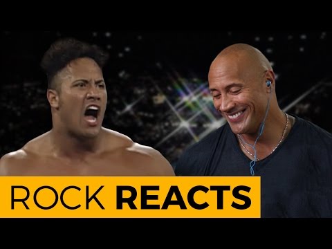 The Rock Reacts To His First Match In WWE