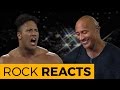 The Rock Reacts to His First WWE Match: 20 YEARS OF THE ROCK The Rock Reacts to His First WWE Match: 20 YEARS OF THE ROCK