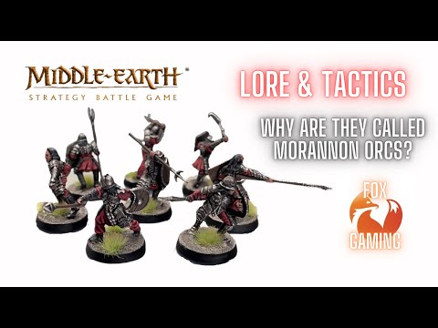 Lore and Tactics Morannon orcs. (Middle Earth Strategy Battle Game)