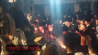 מורינו ר' נחמיה אלתר שליט"א בהדלקה באשדוד