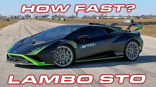 STO 1/4 MILE TESTING * Lamborghini Huracan Super Trofeo Omologato Performance Tests by DragTimes