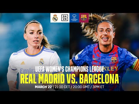 Real Madrid vs. Barcelona | UEFA Women’s Champions League Quarter-final First Leg Full Match