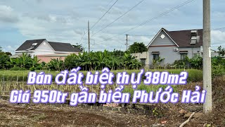 BÁN ĐẤT BIỆT THỰ CÁCH BIỂN 15PHUT BRVT