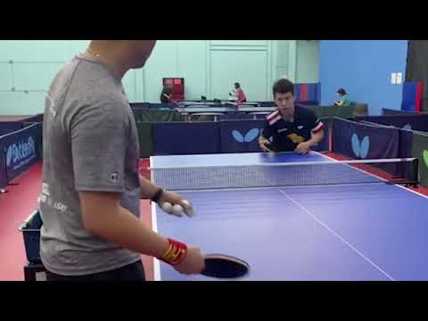 Butterfly Training Tips with Tian Ye - Forehand Flip from Multi-ball