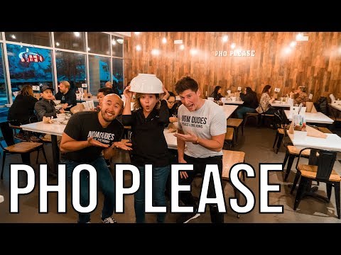 MEET PHO PLEASE |  CAN YOU EAT 2LBS OF PHO???