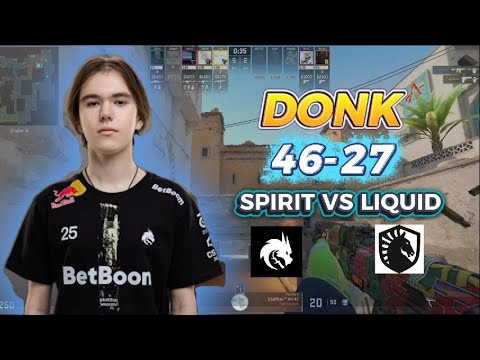 POV Donk – 46 Kills vs Team Liquid | BLAST Premier London 2025 (CS2)