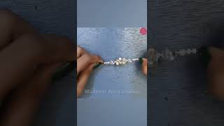 Brother Rakhi Design !! Rakshabandhan Special !! Rakhi Making #shorts#kesariyatera