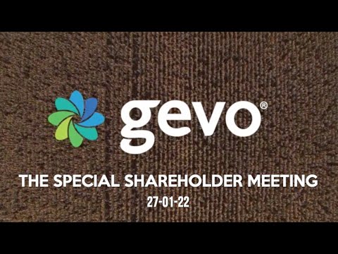 My 2 cents from Gevo's Special Shareholder meeting