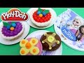 FROZEN Picnic Basket Playset Play Doh Lollipops Cake Dessert DIY Play-Doh Creations
