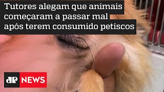 Tutores com cães suspeitos de contaminação por petiscos se mobilizam