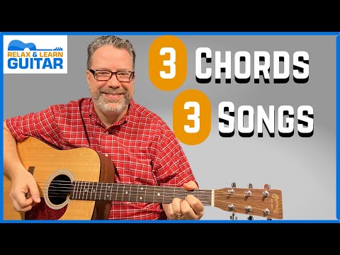 How To Play 3 FUN & EASY Songs on Guitar