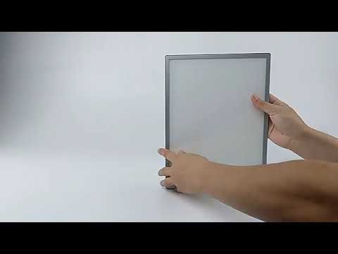 LED Aluminium Photo Frame Slim Display Board Light Box
