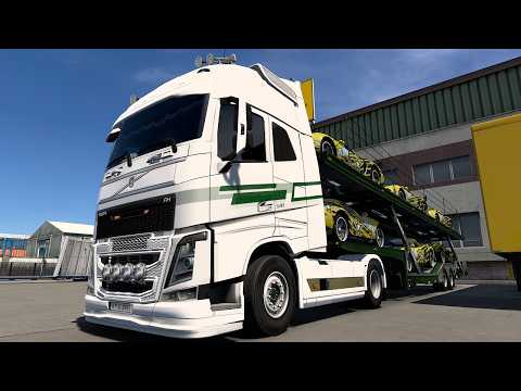 Volvo FH D13K540 Euro6 540hp【ETS2】Euro Truck Simulator 2｜Vanilla Map ＃80