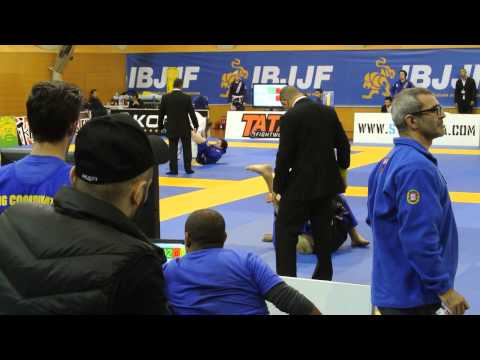 European Open BJJ 2014 Blue belt Adult  Open class 1 8 Final Anton Seleznev   River Dillon