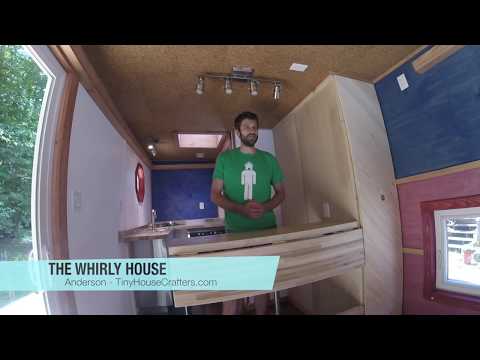 8x18 Whirly Tiny House Walkthrough - Custom Travel