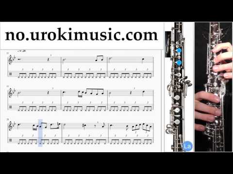 Obo Kurs Schubert - Ave Maria Trening Studie Del 2 um-b935