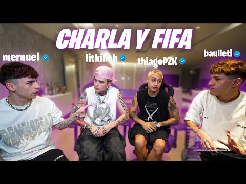 STREAM ft. THIAGO PZK MERNUEL Y BAULLETI | LIT KILLAH (COMPLETO)
