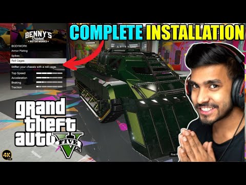 HOW TO INSTALL BENNY'S MOTORWORKS IN GTA 5 MOD 2025