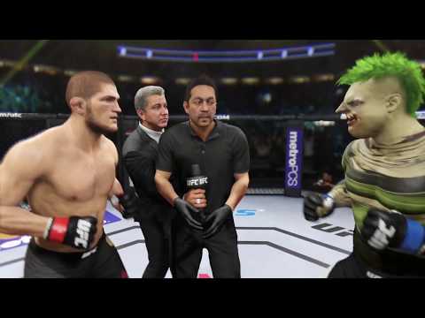 Khabib vs. Dino (EA Sports UFC 2) - Champion Fight ☝️🦅
