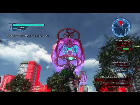 EDF Earth Defense Force 5 M 84 City of Giant Pylons - Air Raider Inferno