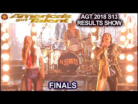 The Struts and Courtney Hadwin Perform Piece of My Heart | Finale America's Got Talent AGT