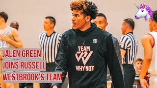 Jalen Green Dominates Debut For Russell WestBrook's Team! Addison Patterson PUNCHES Dunk To Seal T