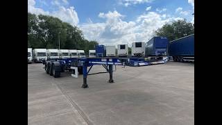 Dennison LOCK AND GO SLIDING SKELETAL TRAILER – C383225 container semitrailer til salgs - Bilde 4 | Autoline NO Dennison LOCK AND GO SLIDING SKELETAL TRAILER – C383225 container semitrailer | Bilde 4 - Autoline