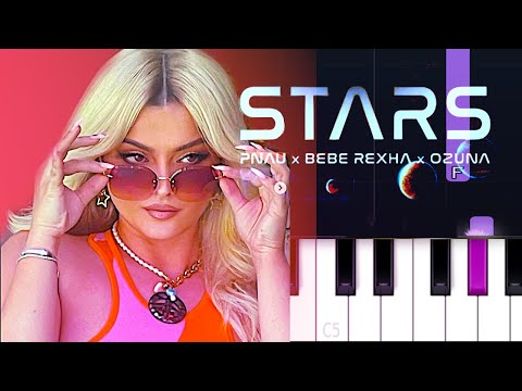 Bebe Rexha , Ozuna , PNAU - Stars (Piano Tutorial)