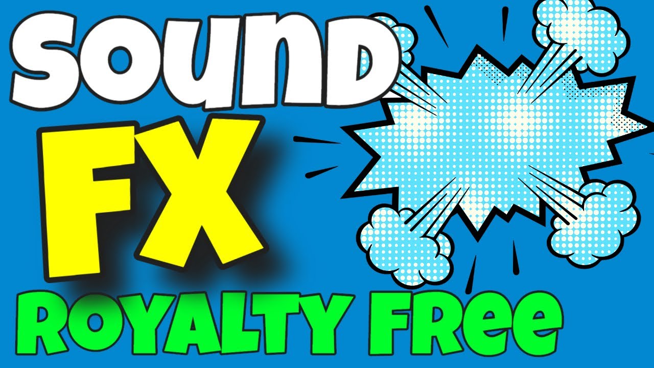 BEST ROYALTY FREE SOUND EFFECTS LIBRARIES Non Copyrighted Sound Effects - YouTube & Content Creators
