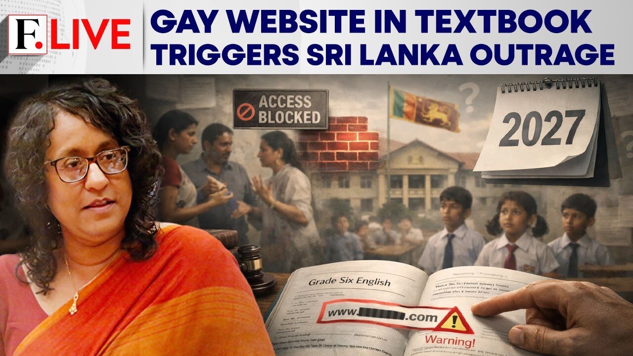 Gay Website in School Syllabus Forces Sri Lanka to Delay Education Reforms | Firstpost Live | N18G