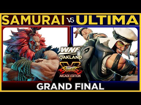 Samurai vs Ultima - SFV GRAND FINAL-  WNF Oakland 1.2 - Akuma, Rashid