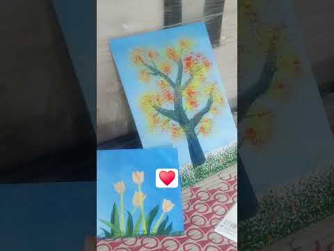 Flowers plant panting #flowers #plant #panting #viralshort