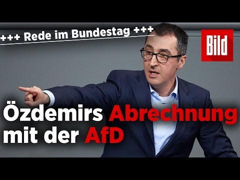 Cem Özdemir rechnet mit der AfD ab – die ganze Rede vor dem Bundestag
