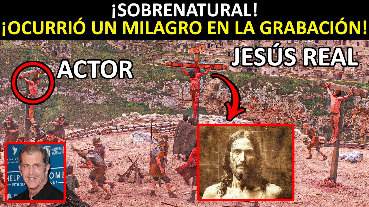 ¡IMPACTANTE! MIRA LO QUE SUCEDIÓ DURANTE LAS GRABACIONES DE LA PELÍCULA LA PASIÓN DE CRISTO