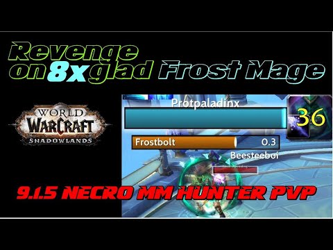 Revenge on INSANE Necro MAGE 8x Glad ft Xtreme / 9.1.5 WoW Shadowlands Arena