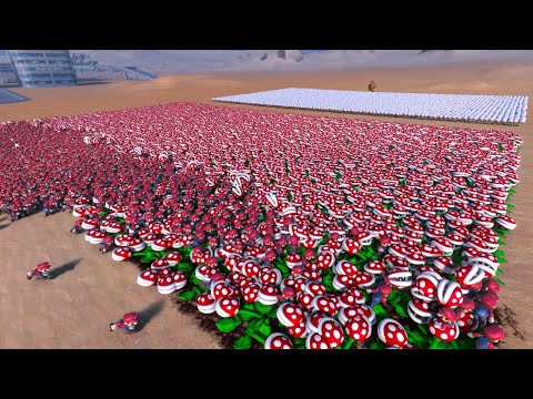 Mario VS. Bowser, Boo, Piranha Plant - UEBS