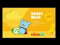 Nick Jr Bossy Bear Curriculum Board 2023