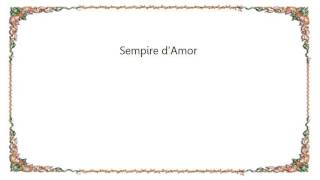 ERA - Sempire d'Amor Lyrics