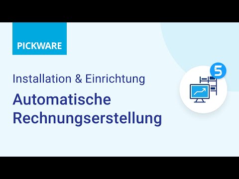 Pickware Tutorial | ERP – Automatische Rechnungserstellung [Installation & Einrichtung]