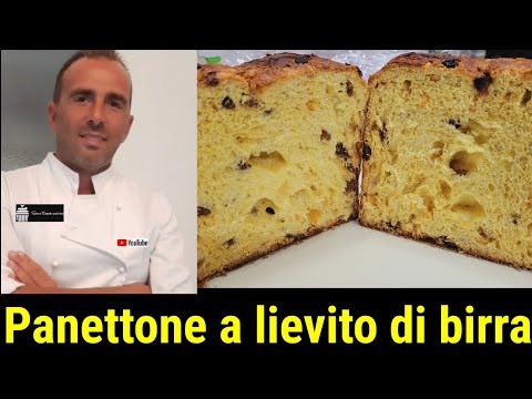 A wonderful Christmas panettone with brewer's yeast, explained very well by a Neapolitan pastry c...