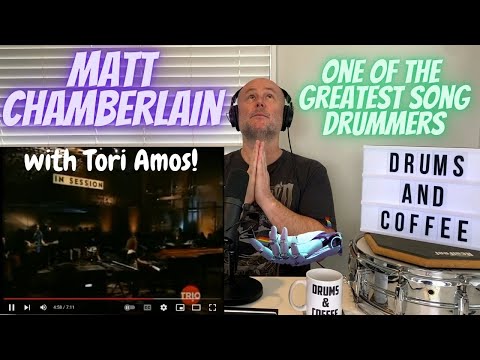 Thumbnail for Drum Teacher Reacts: MATT CHAMBERLAIN | Tori Amos - i i e e e (Live Sessions 1998) by Matt Chamberlain
